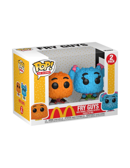 McDonald's: Funko Pop! Ad Icons - Fry Guys (Orange/Blue) (2 Pack)