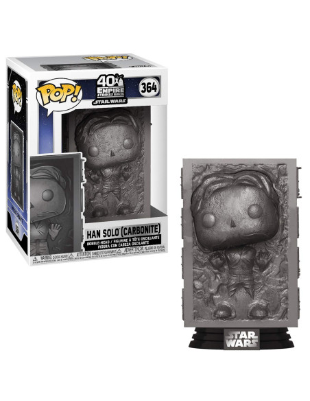 Star Wars: Funko Pop! - 40th Empire Strikes Back - Han In Carbonite (Vinyl Figure 364)