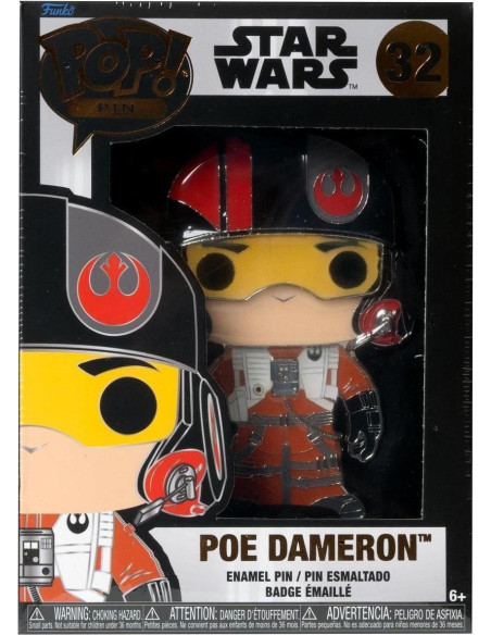 Star Wars: Funko Pop! Pins - Poe Dameron (Enamel Pin / Spilla Smaltata)