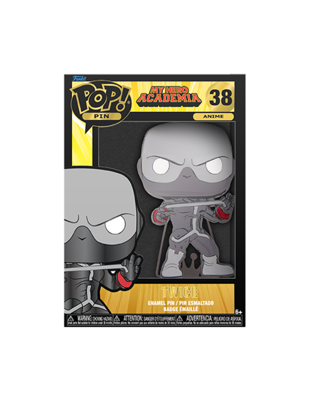 My Hero Academia: Funko Pop! Large Enamel Pin - Twice