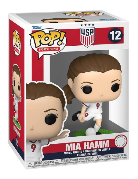 Football: Funko Pop! Sports Legends - Mia Hamm (Vinyl Figure 12)