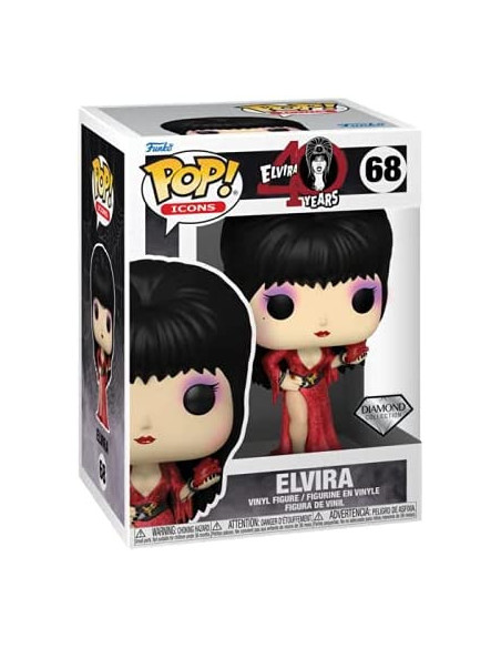 Elvira: Funko Pop! Icons - Elvira 40 Years (Vinyl Figure 68)