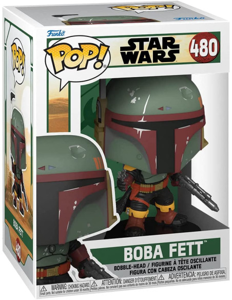 Star Wars: Funko Pop! - Book Of Boba Fett - Boba Fett (Vinyl Figure 480)