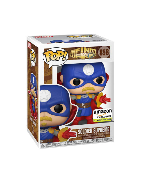 Marvel: Funko Pop! - Infinity Warps - Soldier Supreme (Vinyl Figure 858)
