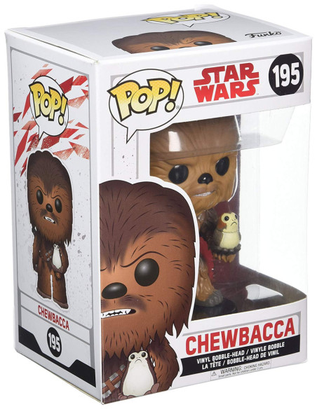 Star Wars: Funko Pop! - The Last Jedi - Chewbacca (Vinyl Figure 195)