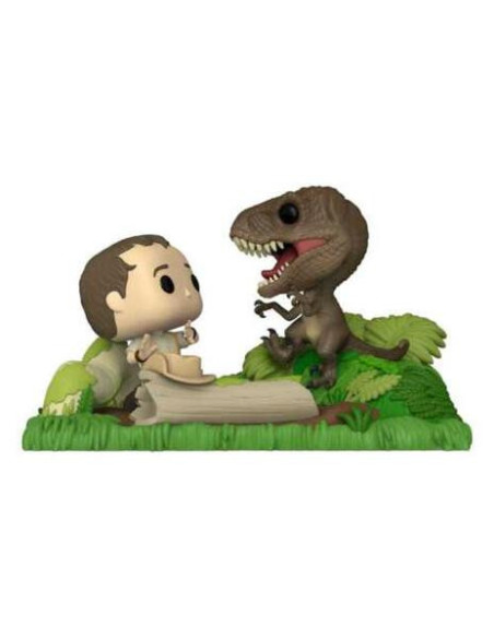 Funko  Moments Jurassic Park Muldoon Raptor Hunt Pop Vinyl Toys - Muldoon Raptor Hunt Pop Vinyl Toys