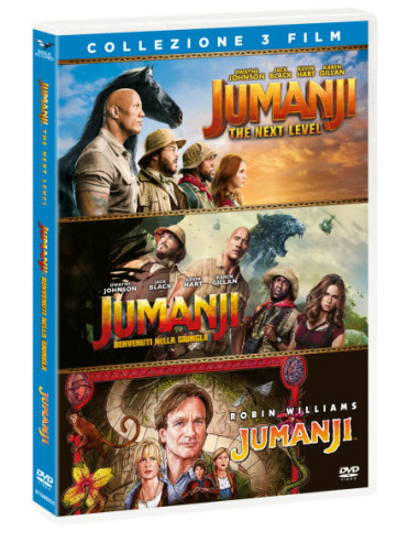 Jumanji - 3 Film Collection (3 Dvd)