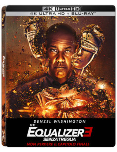 Equalizer 3 (The) - Senza Tregua (Steelbook Variant Cover) (4K Ultra Hd+Blu-Ray Hd)