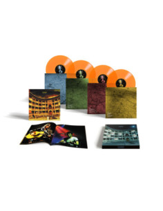 Ligabue - Giro D'Italia (Semi Acustico - Box 4 Lp Arancione Trasparente Versione Warner)