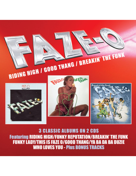 Faze-O - Riding High / Good Thang / Breakin The - (CD)