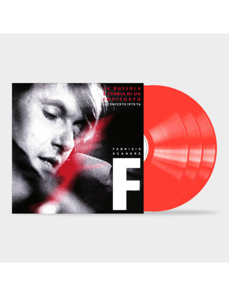 De Andre' Fabrizio - La Bussola E Storia Di Un Impiegato - Il Concerto 1975-1976 (180 gr. Red Coloured Vinyl)