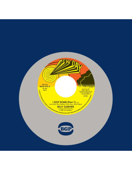 Garner Billy - I Got Some (Part 1) Igot Some (Part 2) (7p)