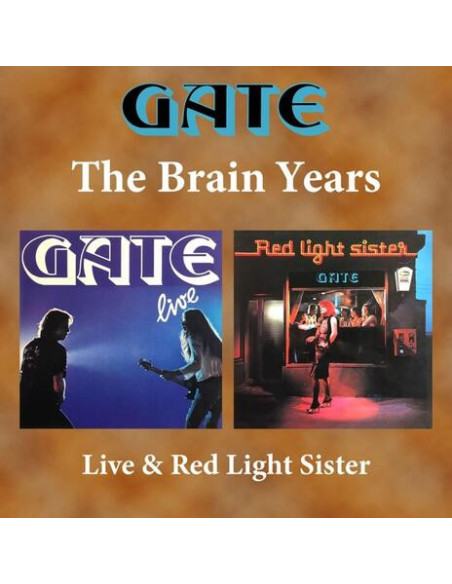 Gate - The Brain Years, Live - Red Light Sister - Bonus - (CD)