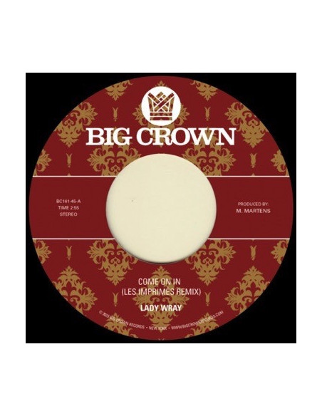 Lady Wray, Les Imprimes - Come On In (Les Imprimes Remix) B/W Under The Sun (Surprise Chef Remix) (7p)