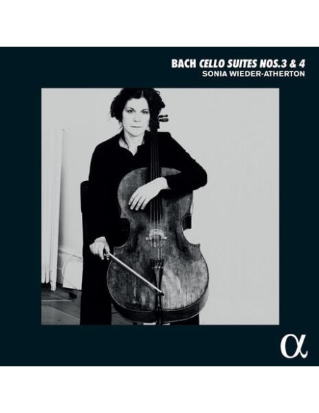 Sonia Wieder-Atherto - Bach: Cello Suites Nos. 3 and 4 - (CD)