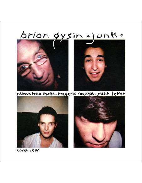 Gysin, Brion - Junk (1985)