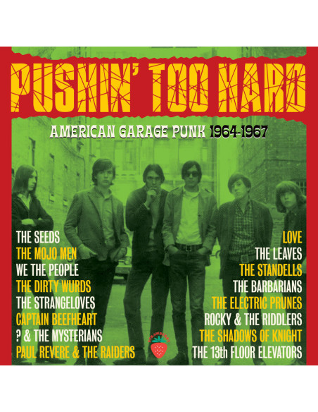 Compilation - Pushin Too Hard - American Garage Punk - (CD)