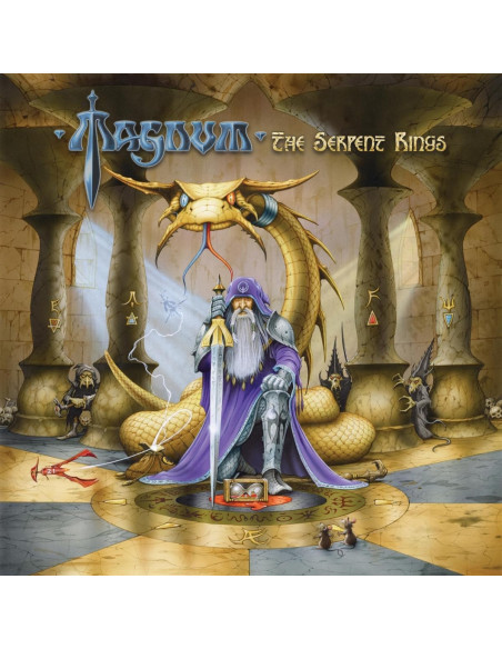 Magnum - The Serpent Rings - Solid Red Vinyl