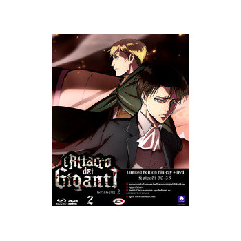 L'Attacco Dei Giganti - Stagione 2 Vol. 2 Eps 05-08 (Blu Ray + Dvd) Limited Ed.