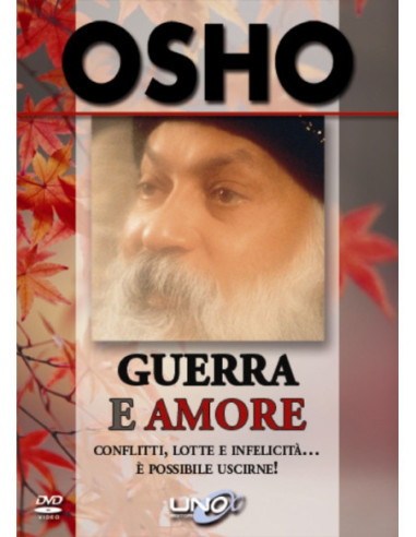Osho - Guerra E Amore. DVD. Con Libro