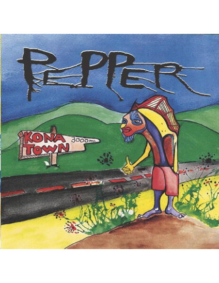 Pepper - Kona Town - 3 Color Striped Vinyl