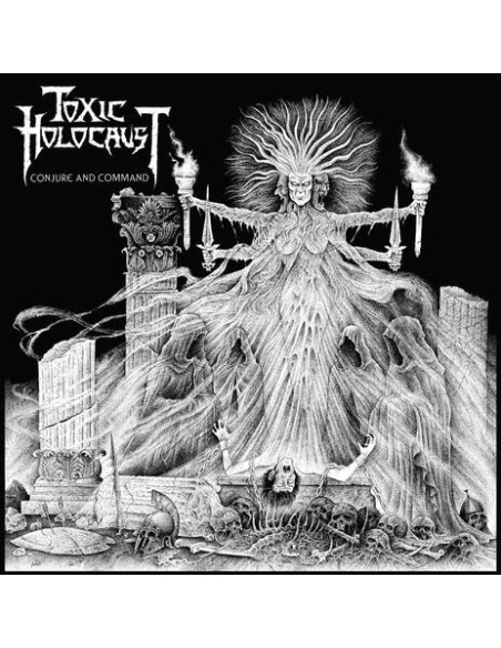 Toxic Holocaust - Conjure And Command - Milky Clear Vinyl