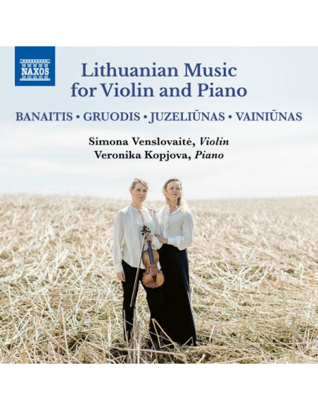 Venslovaite Simona Vl - Lithuanian Music For Violin And Piano - (CD)
