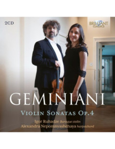 Ruhadze Igor - Violin Sonatas Op.4 - (CD)
