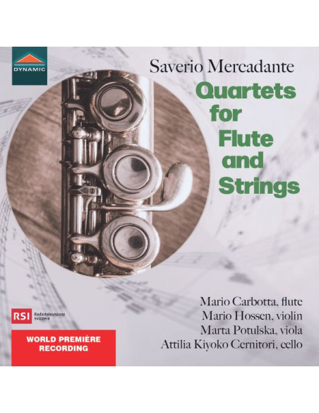 Carbotta Mario Fl - Quartets For Flute And Strings - (CD)