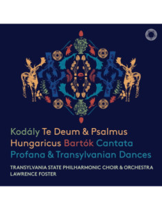 TRANSYLVANIA STATE PHILHARMONIC CHOIR ORCHESTRA - Kodaly Te Deum Psalmus Hungaricus Bartók Cantata Profana Tra - (CD)