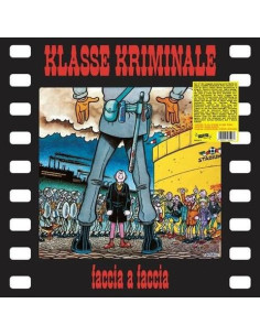 Klasse Kriminale - Faccia A Faccia (Red Vinyl)