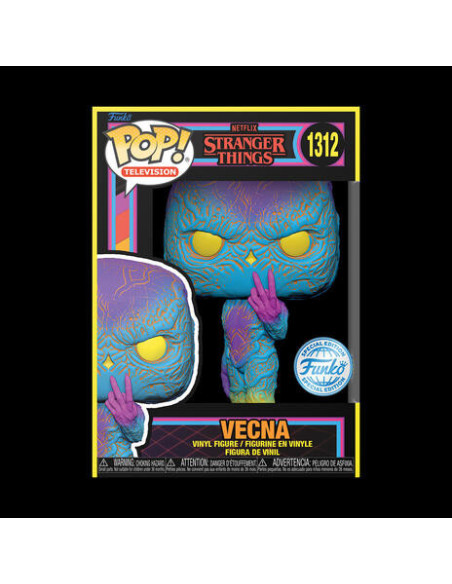 Stranger Things: Funko Pop! Television - Vecna (Black Light)