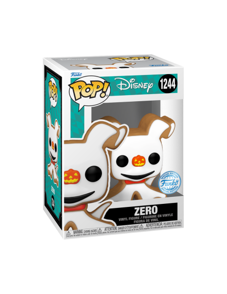 Disney: Funko Pop! - The Nightmare Before Christmas - Zero (Gingerbread) (Vinyl Figure 1244)