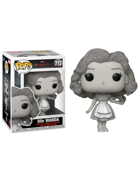 Marvel: Funko Pop! - Wandavision - 50s Wanda (Bobble-Head) (Vinyl Figure 713)
