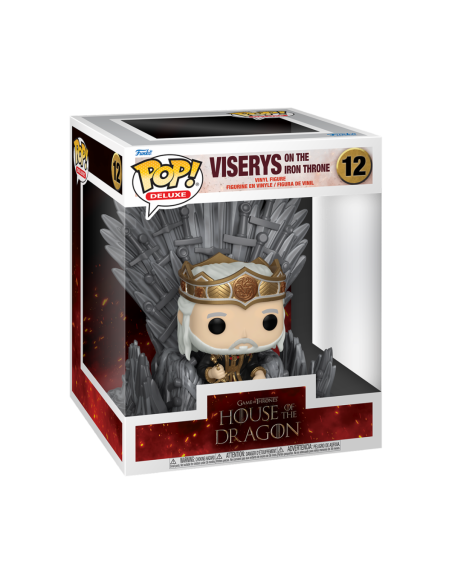 House Of The Dragon: Funko Pop! Deluxe - S2 - Viserys on Throne