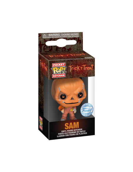 Trick R Treat: Funko Pop! Keychain - Sam Unmasked