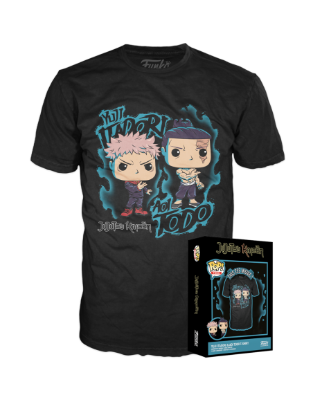 Jujutsu Kaisen: Funko Boxed Tee - Yuji and Aoi Tg. S