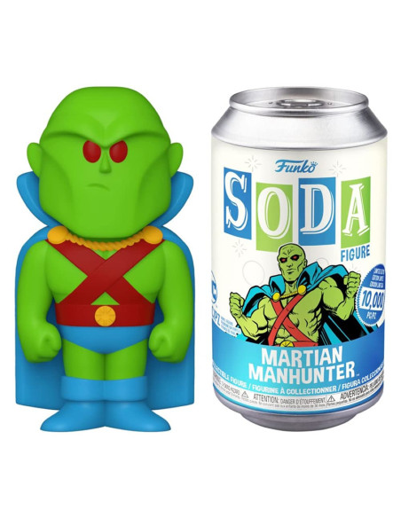 Dc Comics: Funko Pop! Vinyl Soda - Martian Manhunter With Chase