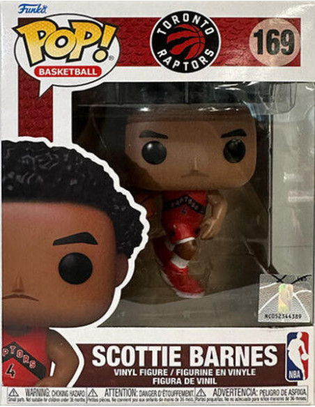 Nba: Funko Pop! Vinyl - Raptors - Scottie Barnes (Vinyl Figure 169)