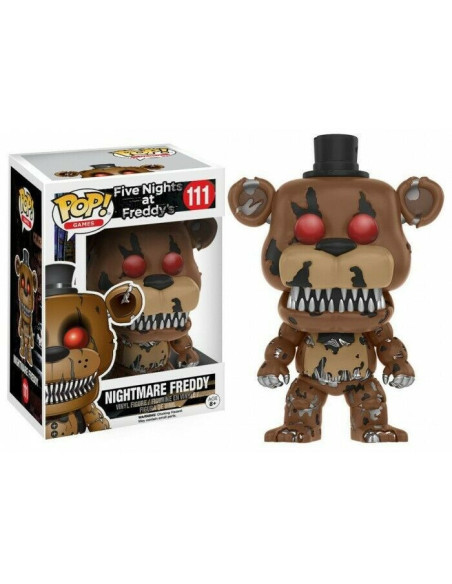 Five Nights At Freddy'S: Funko Pop! Games - Nightmare Freddy (Vinyl Figure 111)