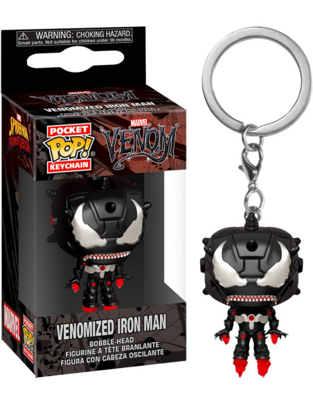 Marvel: Funko Pop! Keychain - Venom - Iron Man