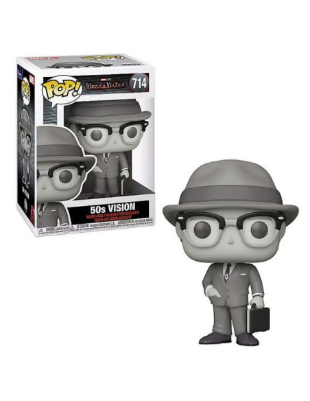 Marvel: Funko Pop! - Wandavision - 50s Vision (Bobble-Head) (Vinyl Figure 714)
