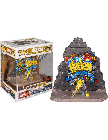 Marvel: Funko Pop! Deluxe - Luke Cage (Graffitideco)
