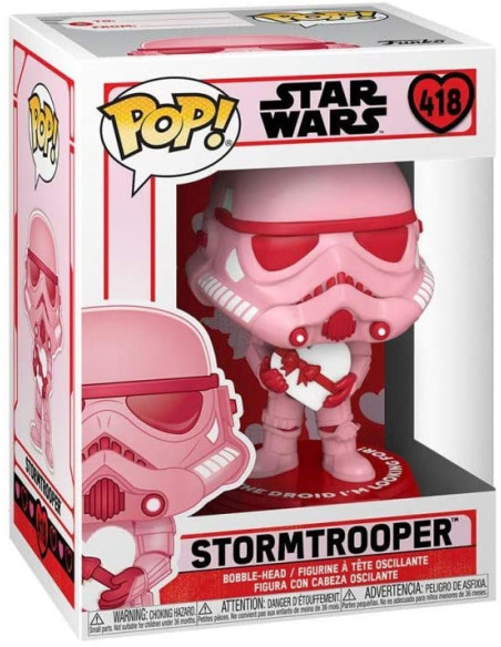 Star Wars: Funko Pop! - Valentines - Stormtrooper (Vinyl Figure 418)