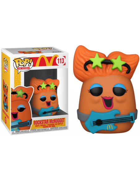 McDonald's: Funko Pop! Ad Icons - Rockstar McNugget (Vinyl Figure 113)