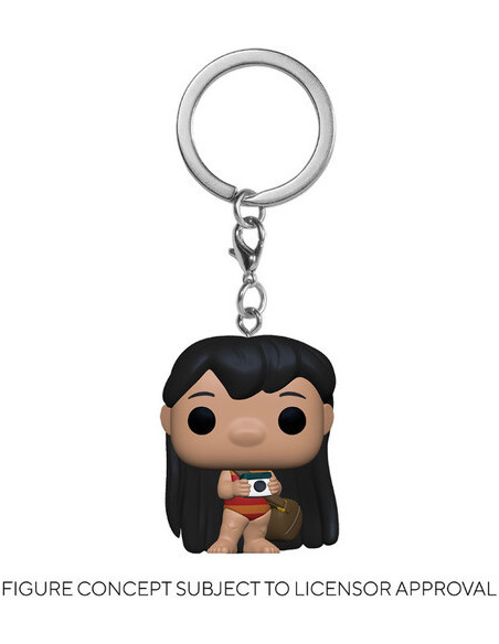 Disney: Funko Pop! Keychain: - Lilo and Stitch- Lilo W/Camera