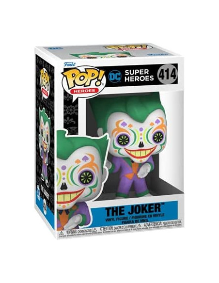Dc Comics: Funko Pop! Heroes - Super Heroes - The Joker (Vinyl Figure 414)