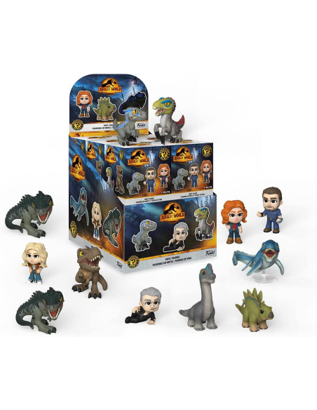 Jurassic World: Funko Pop! Mystery Minis - Jurassic World Dominion (One Random Mystery Mini Figure)