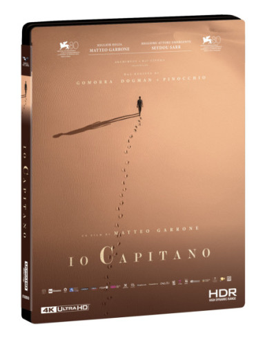 Io Capitano (4K Ultra Hd+Blu-Ray Hd)