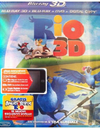 Rio (3D) (Blu-Ray+Blu-Ray 3D+Dvd)